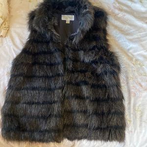 Michael Kors faux fur vest